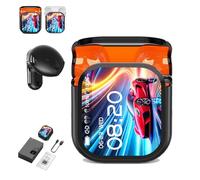 Genérico Ne20 Earbuds, Ne20 Translation Earbuds 140 Language, Ai Translation Earbud Real Time, 48 Hours Battery, LCD Touchscreen Noise Headphones for Travel, Business, Learning (Black)