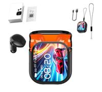 Genérico Ne20 Earbuds, Ne20 Translation Earbuds, Translating 140 Languages/Two-Way Translation/Low, LCD Touchscreen Noise Headphones, AI Translator Real Time for Business, Learning (Black)