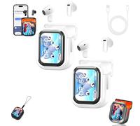 Genérico Ne20 Earbuds, Ne20 Translation Earbuds, Wireless Bluetooth 6.0 Ai Headphones, with 140 Two-Way Language,Noise Cancelling In-Ear Earphones For Sports, Ipx6 Water-Resistant (White*2)