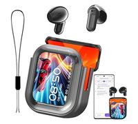 Genérico NE20 Earbuds, NE20 Translation Earbuds with 140 Language Ai Translator Real Time,Translation Headphones 2025, Intelligent Noise Reduction, Waterproof (Black)