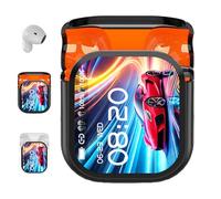 Genérico Ne20 Earbuds, NE20 Wireless Headphones, AI Translation Earbuds Real Time, 140 Language Translation, LCD Touchscreen Noise Headphones for Travel Business (Black)