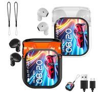 Genérico Ne20 Earbuds, NE20 Wireless Headphones, Bluetooth V6.0 Earphones AI Translator Ear Buds, LCD Touch Screen, IPX6 Waterproof, 48 Hours Battery, for Travel Business (Mix)