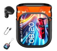 Genérico Ne20 Earbuds, NE20 Wireless Headphones, Ne20Translation Earbuds, with 140 Language AI Translator Real Time, 48 Hours Battery, LCD Touchscreen Noise for Travel, Business, Learning (Black)