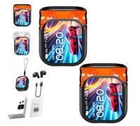 Genérico NE20 Earbuds, NE20 Wireless Headphones, Touch Screen Sport Wireless with LED Display, Translating 140 Languages/Two-Way Translation/Low - Latency for Travel Business (Black*2)