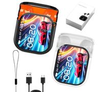 Genérico NE20 Earbuds, NE20 Wireless Headphones with 140-Language AI Translator Real Time, Bluetooth 6.0, LCD Touch Screen, IPX6 Water-Resistant, 48H Battery for Travel Business Learning (2 Pcs Mix)