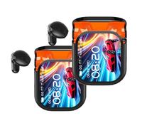 Genérico Ne20 Earbuds,with 140 Language Ai Translation Earbud Real Time, 48 Hours Battery, Bluetooth 6.0 Earphone, LCD Touch Screen, IPX6 Waterproof for Travel Business, Learning (2Pcs*Black)