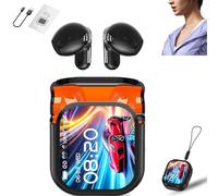 Genérico NE20 Headphones, 2025 New NE20 Translation Headphones, Equipped with 140 Languages AI Real-Time Translation and Noise Reduction, Suitable for Travel, Business, and Study (Black)