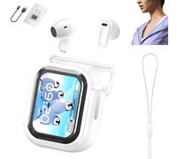 Genérico NE20 Headphones, 2025 New NE20 Translation Headphones, Equipped with 140 Languages AI Real-Time Translation and Noise Reduction, Suitable for Travel, Business, and Study (White)