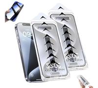 Genérico Nearly as Invisible Screen Protector, 2025 New Invisible Screen Protector -Fingerprint-Proof Dust Free without Bubbles,Smooth Touch For iPhone 16/15/14/13/12 Pro Max (2PCS-HD,For iphone 15)