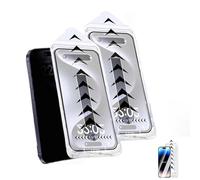 Genérico Nearlyas Invisible Screen Protector - Dust Free Without Bubbles, 2 Pack HD Anti-Peep Privacy Tempered Film, for Phone 16/15/14/13/12 Pro Max (Privacy Version,11)