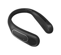 Genérico Neck Cooling Fan, Wearable Bladeless 3 Speeds USB Rechargeable