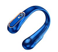 Genérico Neck Fan 5 Speeds 1200mAh Portable Silent Rechargeable Cooling