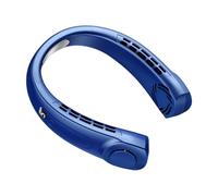 Genérico Neck Fan 5 Speeds 360° Bladeless USB Rechargeable With LED Display