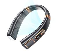 Genérico Neck Fan Rechargeable, USB Air Blower, Wearable Hands- Fan with 5 Speed Settings for Beach, Construction, Outdoor Walking, Hiking, Car, Festivals, Sports, 7.8x2.13x7.24 inches