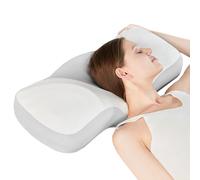 Genérico Neck Pillow, Ergonomic Neck Pillows, 26.38x13.78x4.72 Inches Cervical Breathable Cushion Support Pad, Back Stomach Sleeper, Comfort Memory Foam for Men, Women,