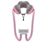 Genérico Neck Pillow Phone Holder | 360 Degree Adjustable, 18.5x12inch Necck Holder To Reduce Neck Fatigue Body-Supporting Flexible Necck Pillow Phone Stand and Cell Phones Holders For Cell