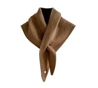 Genérico Neck Scarf For Women - Small Triangular Wool Fashion Holiday Supplies, Lightweight Women Scarves For Home Fall Daily Casual Party Outdoor Garden Hiking Walking Hair Purse Christmas Golf