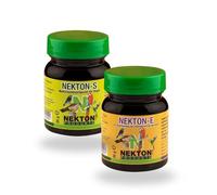 Genérico Nekton Lote Vitamínico para Aves, Nekton-S Multivitamínico 35g y Nekton-E Suplemento de Vitamina E 35g