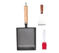 Generico Nenas no fritas sin palitos - sartén de hierro fundido, ollas de cocina compactas | Diseño listo para inducción resistente, superficie resistente no bastonal para freír y albóndigas para