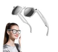 Genérico Nessthub Smart Glasses, Nessthub Smart Wireless Headphone Glasses, Video Recording, Music Playback, Hands-Free Calling, for Home/Office/Outdoor (Style H)