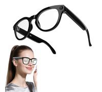 Genérico Nessthub Smart Glasses, Nessthub Smart Wireless Headphone Glasses, Video Recording, Music Playback, Hands-Free Calling, for Home/Office/Outdoor (Style C)