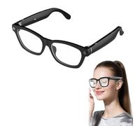 Genérico Nessthub Smart Glasses, Nessthub Smart Wireless Headphone Glasses, Video Recording, Music Playback, Hands-Free Calling, for Home/Office/Outdoor (Style E)