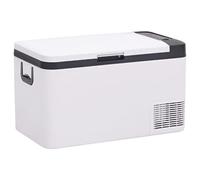 Genérico Nevera con asa PP y PE Negro y Blanco 25 L,Casa y jardín,Cocina y Comedor,Objetos para Llevar Comida y Bebida,Neveras-51780