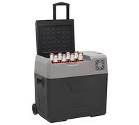 Genérico Nevera con Ruedas y Adaptador Polipropileno Negro y Gris 30 L,Cocina y Comedor,Objetos para Llevar Comida y Bebida,Neveras-3154635