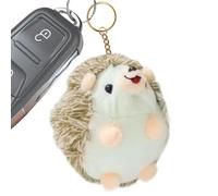Genérico New Cute Hedgehog Plush Toy - Little Soft Animal Backpack Charm, Keychain Pendant For Bags, Keys Or Purses, Adorable Gift For Kids Friends Children