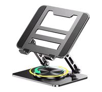 Genérico New Multifunctional Tablet - Laptop Stand with Height Adjustment | Cooling Base - Portable Heat Disipation Riser for Ergonomic Viewing at Home, Office, College, Work, Entertainment & Study