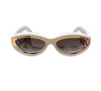 Genérico New Retro Sunglasses Outdoor Sports Street Style, Face-Slimming, Anti-Glare Shades(White)