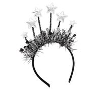 Generico New Year Headband - Glitter 2026 Headpiece with Gold Tassel, Sparkling Sequin Design, Hair Accessory for Christmas, Party, Birthday, Work, School, Photoshoots, Celebration