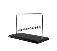 Generico Newtons Cradle penduulum,37 x 20 x 24 cm Newtons penduulum with 12 Balls | Delicate Decoration Newton Cradle Balance penduulums, Swinging Balls, Fun Science Learning Accessories Physics Toy