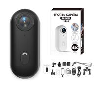 Genérico Nexo25 Camera, 2025 New Upgraded Motiontrail Camera, Wearable Mini Action Camera, 360° Rotation, for Sports, Cycling, Diving, Outdoor Exploration (Black,4k)