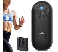 Genérico Nexo25 Camera - Motiontrail Camera, New 2025 Upgraded Nexo25 Camera, 120° Wide Angle, 4k Waterproof Wearable Action CAM, Magnetic Clip, for Diving Travel Adventure (Black+4k,32g)