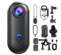 Genérico Nexo25 Camera, Wearable Sports Cameras with Waterproof Case, 1080P HD Body CAM Video Recording, Magnetic Clip for Outdoor Activities, Pets, Life Records, Travel Records (Black,Standard(4K))