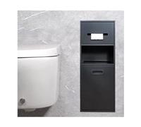 Genérico Nicho de Ducha Empotrado de Acero Inoxidable, Estante de baño Impermeable para Montaje en Pared, nicho de Ducha de Acero Inoxidable, Organizador de Estante de baño Empotrado, Estante de Alma
