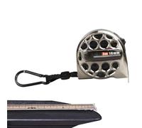Genérico Nickel Plated Tape Measure - Stainless Steel | Retractable Tape