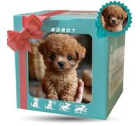 Genérico Nicoo Robot Puppy Dog, 2025 New Ai Robot Dog, Nicoo - My Realistic Puppy, s Puppys That Acts Like A Real Puppys Walking, Barking, Tail Wagging (#1)