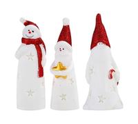 Genérico Night Light for Christmas, Lamp Set Of 3, Christmas Santa Nightlight for Desktop, for Children's Room Dorm Room Study Mantel Kitchen Apartment