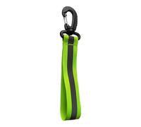 Genérico Night Security Reflective Strap, 19.5cm, High Visibility Keyring, Polyester Safety Tag, ABS Glow Accessory, Jogging, Backpacking, Locating House Keys