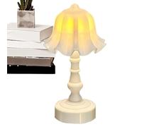 Genérico Nightstand Touch Lamps - Portable Crystal Night Light | Creative Bedroom Lamps Unique Nightstand Lamp | Portable Touch Desk Light | Bedside Table Lamp | Study Office Reading Accent Lighting