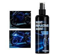 Genérico Nighttime Reflective Spray - Stay Seen Stay Safe | Luminous Fluorescent Coating For Cycling Pedestrians | For Bikes Helmets Signs, High-Visibility Long-Lasting