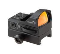Genérico Nimrod NTRD-1 Micro Punto Rojo para Réplicas Airsoft, Negro, 5.2 x 4 x 4 cm, 93 g, Acero Inoxidable