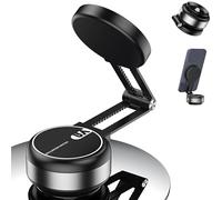 Genérico Nixiveofficial Magnetic Phone Holder, Nixie Phone Holder, Nixie Maggrip Pro 360 2.0, Nixiveofficial N’Go 360 Pro Automatic Strong Adhesion One-Click Removal (Silver)