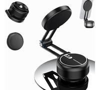 Genérico Nixiveofficial Magnetic Phone Holder, Nixive Phone Holder, 2025 New Nixie Magnet Phone Holder Rotatable Foldable Retractable, Car Electric Magnetic Phone Holder (Black)
