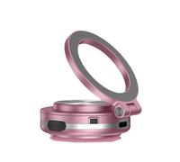 Genérico Nixiveofficial Magnetic Phone Holder, Nixive Phone Holder, Fall Car Electric Suction Cup Vacuum Magnetic Phone Holder, 360 Rotatable Car Magnet Phone Mount for Car (Pink)