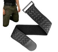 Genérico No Buckle Belt - Buckleless Waist Belts | Comfortable Heavy-Duty, For Commutes Finishing Men Women Youth Teens Husband Son Daughter Outdoor Sports Camping Cycling Daily