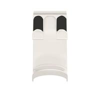 Genérico No-Drill Headphone Hook, Adhesive Wall Mount Holder, 2.56x4.92x2.44 Inches Bracket with ABS Build, Space-Saving Hanger, Accessory with Sleek Style, Tech Gear for Desk Living Room