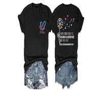 Genérico, no importa Querida Persona Detrás de Mí El mundo es un lugar mejor con tu camisa para mujer, Negro , XL